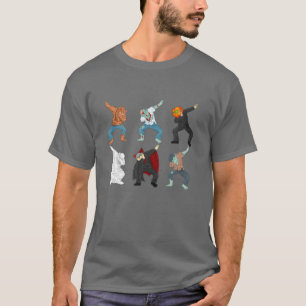 Dabbing Werevarg Zombie Vampire Ghost Halloween Co T Shirt