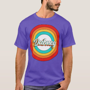 Dabney Namn Shirt Vintage Dabney Circle T