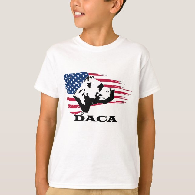 DACA Light Färgad Shirts Tee Shirt (Framsida)