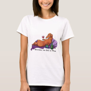 Dacchus hund av vin t-shirt