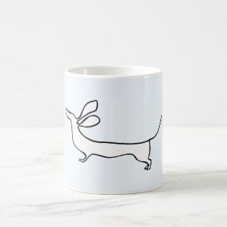 Dachs en-fodrar illustrationmuggen kaffemugg