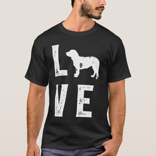 Dachsbracke Love  1 T Shirt (Framsida)