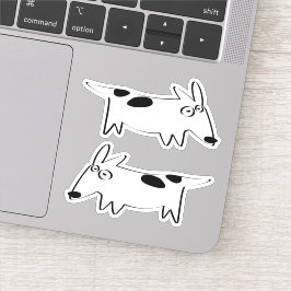 DachsBullTerrier Klistermärken