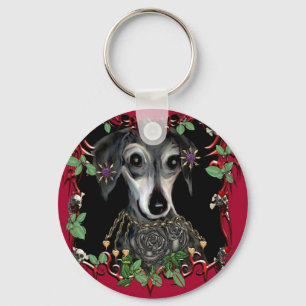 Dachshound Weiner Hund Nyckelring