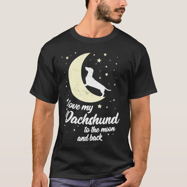 Dachshund  1 t shirt (Framsida)