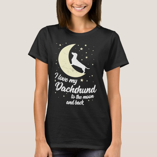 Dachshund  1 t shirt (Framsida)