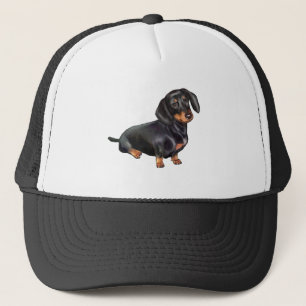 Dachshund (A) - Black and Tan Truckerkeps