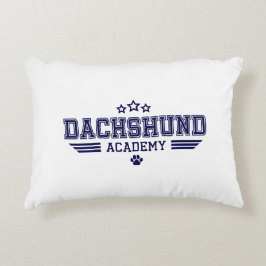DACHSHUND ACADEMY STJÄRNOR NY/VIT PRYDNADSKUDDE