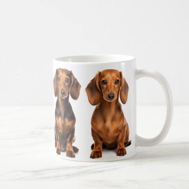 Dachshund älskare mugg (Höger)