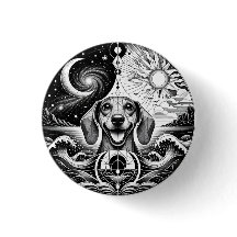 Dachshund-älskare-plåster. Söt hundplåster/märke