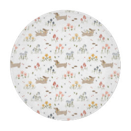 Dachshund Älskare Weiner Hund Sause Hund Wildblomm