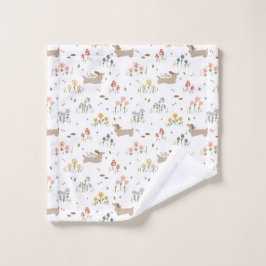 Dachshund Älskare Weiner Hund Sause Hund Wildblomm