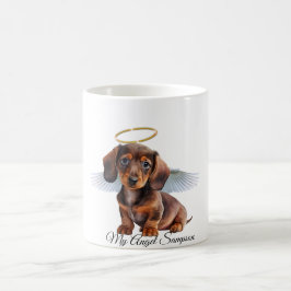 Dachshund Angel Puppy Coffee Mugg