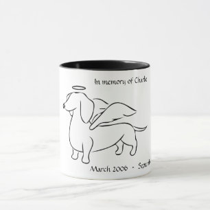 Dachshund Angel Remfamance Mugg
