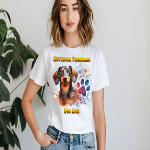 Dachshund-anslutning: en häftig bond t shirt