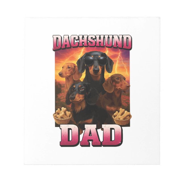 Dachshund   anteckningsblock (Framsida)
