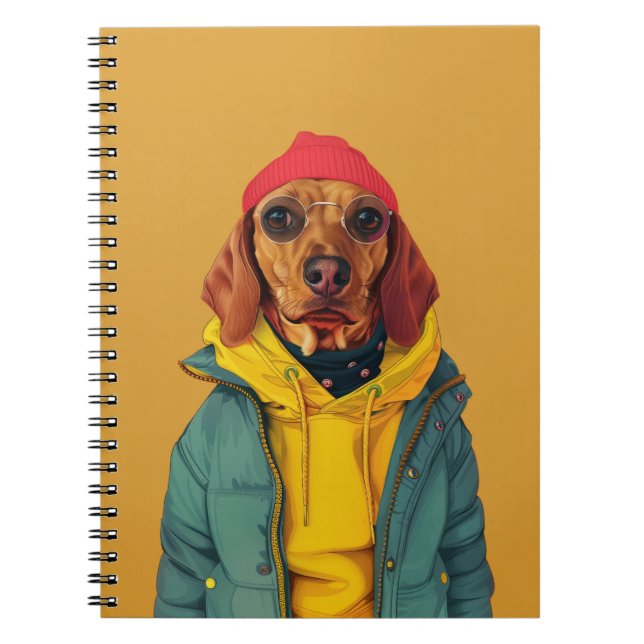 Dachshund Anteckningsbok (Framsidan)