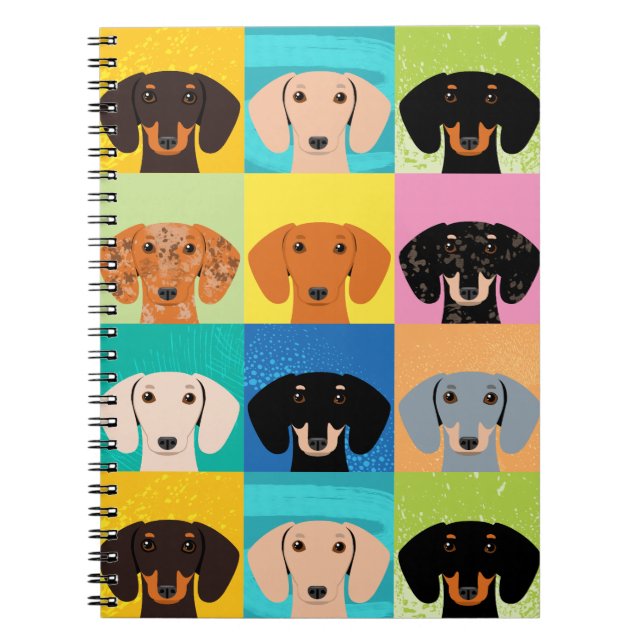 Dachshund Anteckningsbok (Framsidan)
