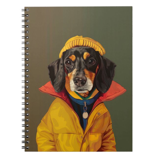 Dachshund Anteckningsbok (Framsidan)