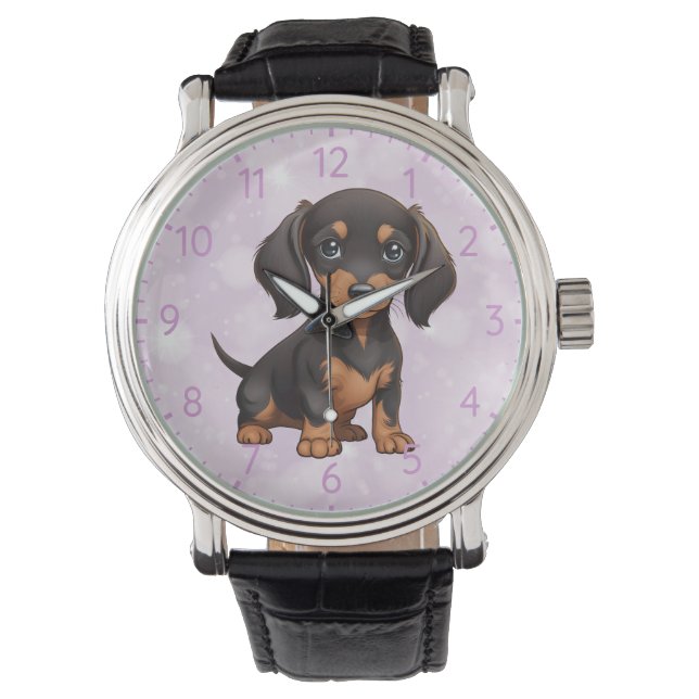 Dachshund Armbandsur (Framsida)