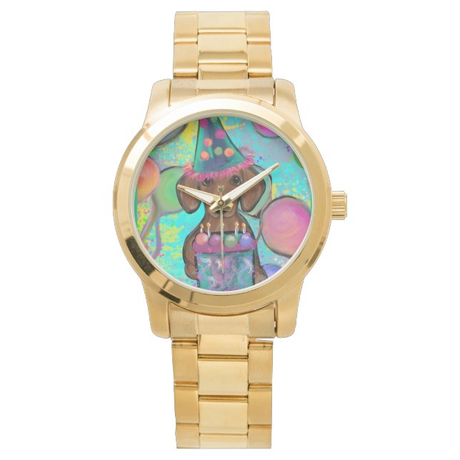 Dachshund Armbandsur (Framsida)