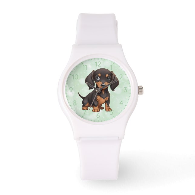 Dachshund Armbandsur (Framsida)
