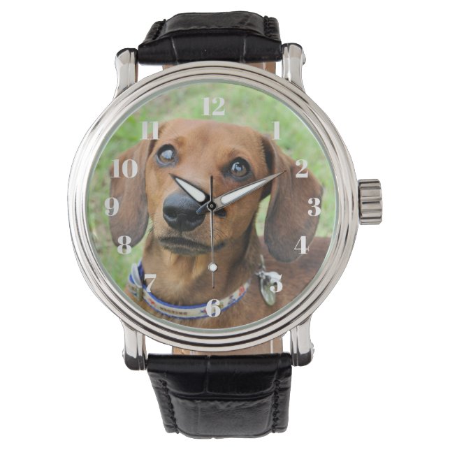 Dachshund Armbandsur (Framsida)