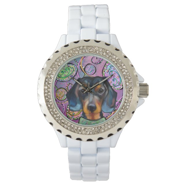 DACHSHUND  ARMBANDSUR (Framsida)