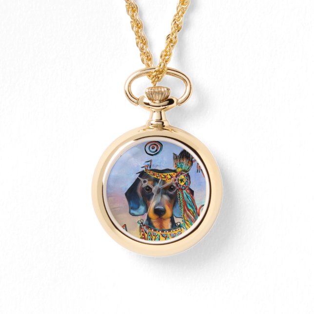 Dachshund Armbandsur (Framsida)