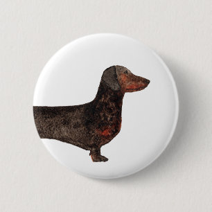 Dachshund badge knapp