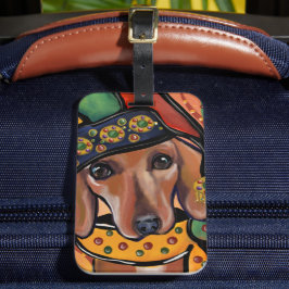 DACHSHUND BAGAGEBRICKA