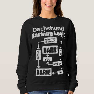 Dachshund Barking Logic T Shirt