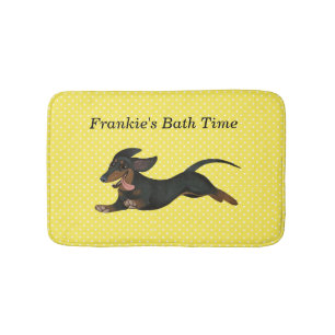 Dachshund Bath Mat Badrumsmatta
