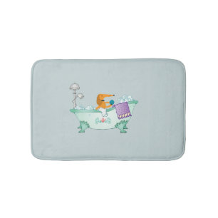 Dachshund Bath Mat Wiener Hund Bathroom Matta