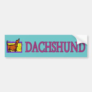 Dachshund Bildekal