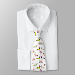 Dachshund Birthday Tie Slips