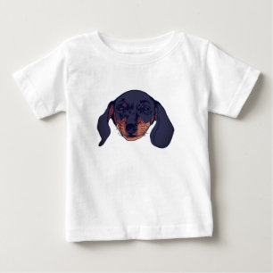 Dachshund & Boll Watercolor T Shirt