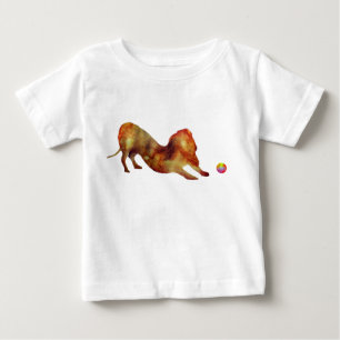 Dachshund & Boll Watercolor T Shirt