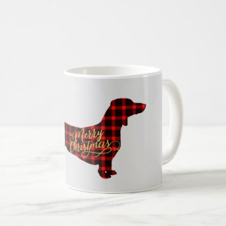 Dachshund Buffalo Pets jul Kaffemugg