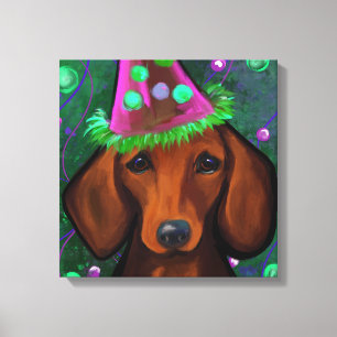 DACHSHUND CANVASTRYCK
