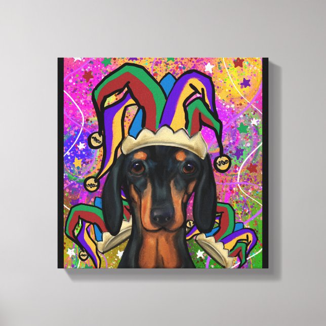 Dachshund      canvastryck (Framsida)