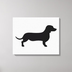 Dachshund Canvastryck