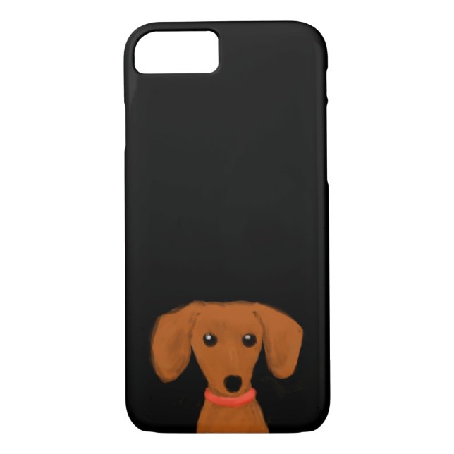 Dachshund Case-Mate iPhone Skal (Baksida)