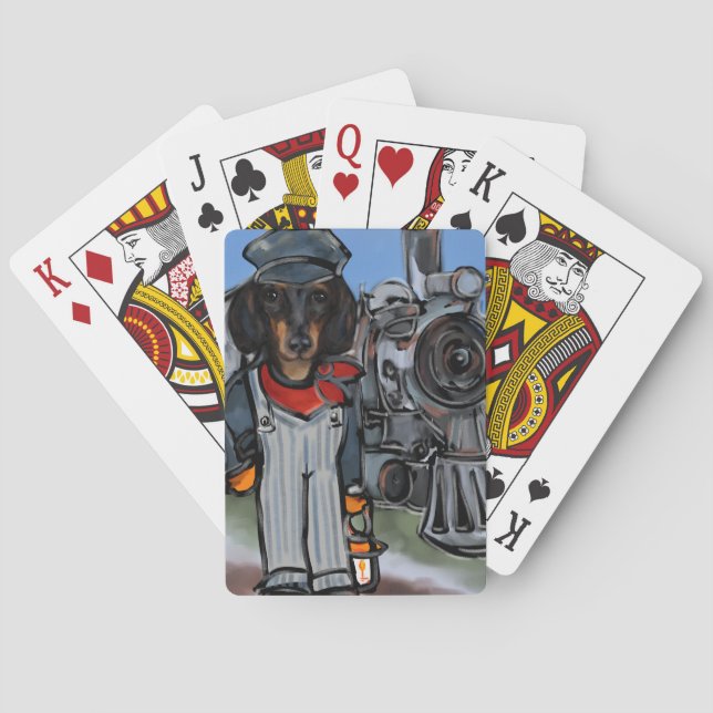 DACHSHUND     CASINOKORT (Baksidan)