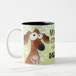 Dachshund Coffee Älskare Mugg