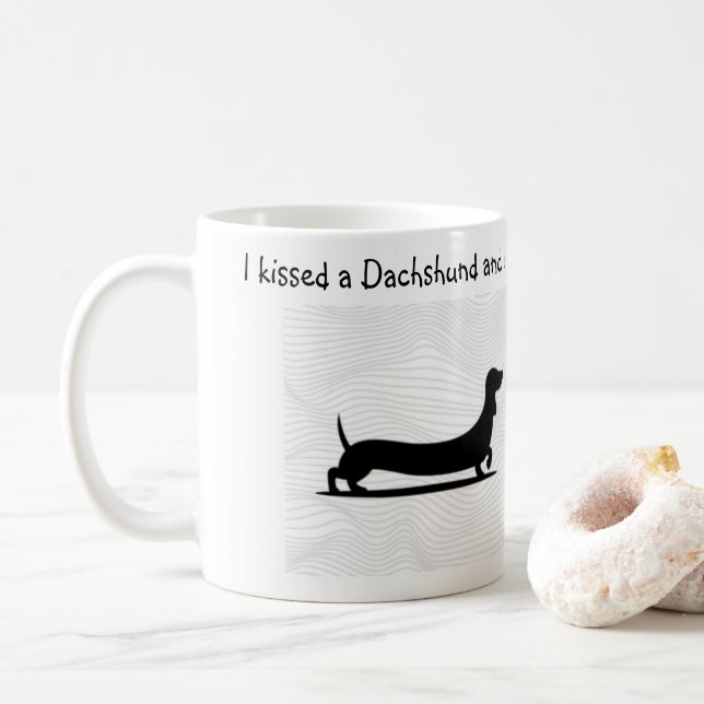 Dachshund Coffee Mugg Weiner Hund Gift (Med munk)