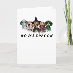 Dachshund costume halloween t-shirt halloween kort