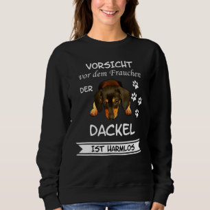 Dachshund Dachshund Hund Försiktighet Kvinnor Mana T Shirt