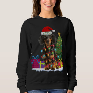 Dachshund dackel wiener hund ful christmas sweater t shirt
