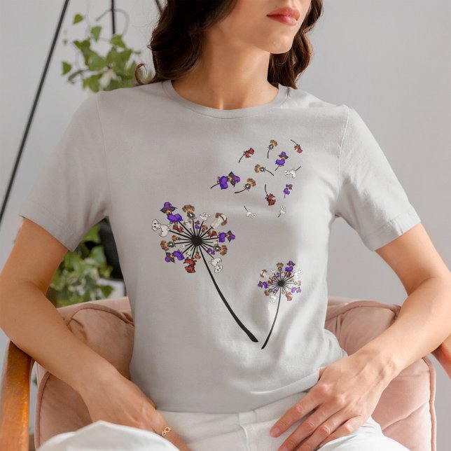 Dachshund Dandelion Flower Halloween Costume Ideas T Shirt (Skapare uppladdad)